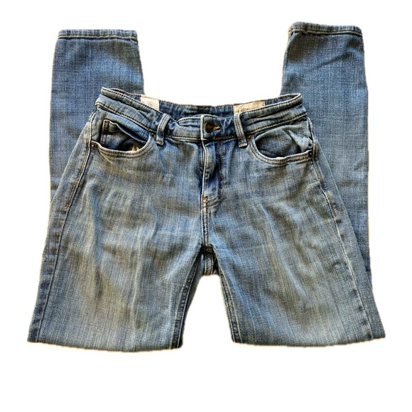 cosmic blue love Denim - Cosmic Blue Love Jean Women's Taper Light Wash Blue Perfectly Worn In Size 26